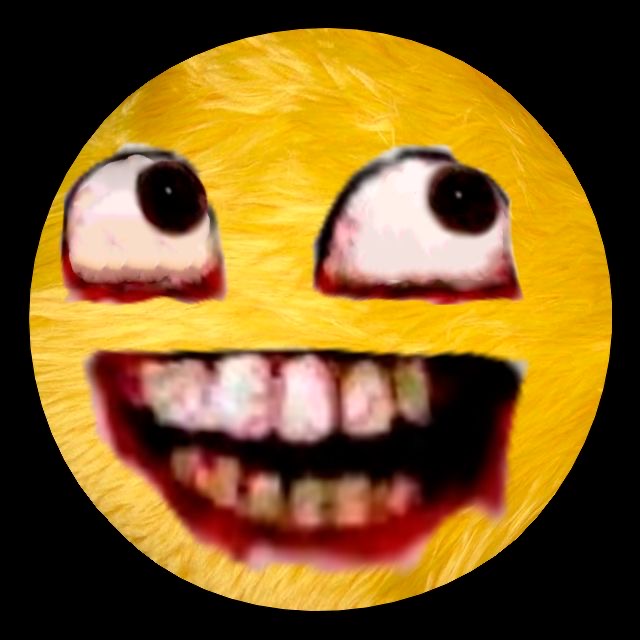 Cursed smiley